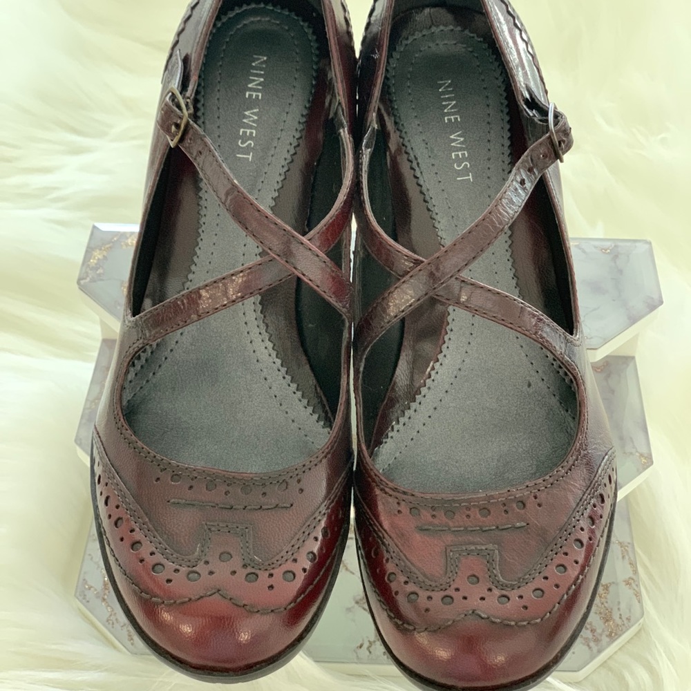 Nine West Pakiano Leather Heels